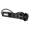 Furniture socket Ø6cm, extendable from the countertop, with lock and 1.8m cable, 3x2P+Z, black