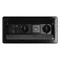 Furniture socket recessed into the countertop with a flat milled edge, anti-dust brush and 1.5 m cable, 2x2P+Z (French), 2xUSB (type A+C; 3.6A), 2xNET, black