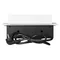 Furniture sockets recessed into the countertop with a flat milled edge, USB charger and 1.5m cable, 2x2P+Z, 2xUSB (type A+C; 3.6A), white
