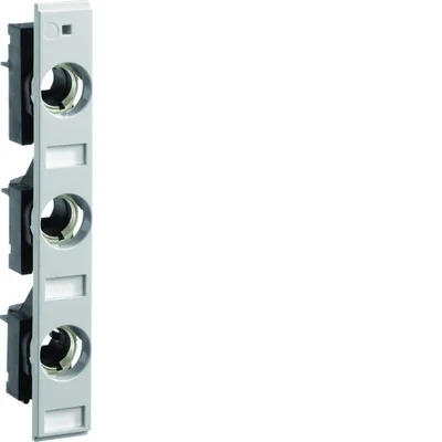 Fuse base D02/3x63A width 27mm
