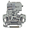 Fuse terminal block 4mm² gray 50pcs