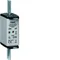 Fusibile a coltello NH1C gG con indicatore centrale, impugnatura isolata, 25A 500V