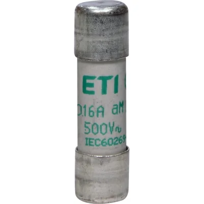 Fusibile cilindrico CH10x38 aM 0,16 A/500 V