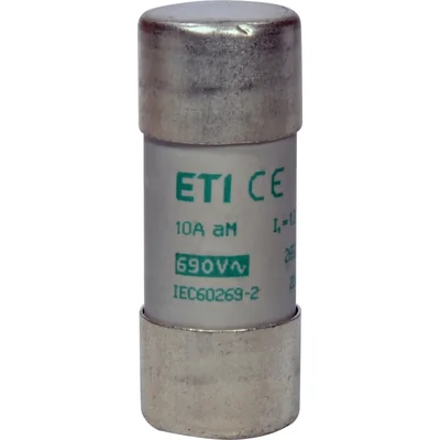 Fusibile cilindrico CH22x58 aM 10A/690V