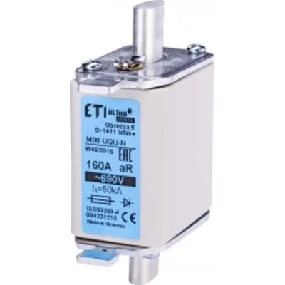 Fusibile ultrarapido M00UQ U-N/125A/690