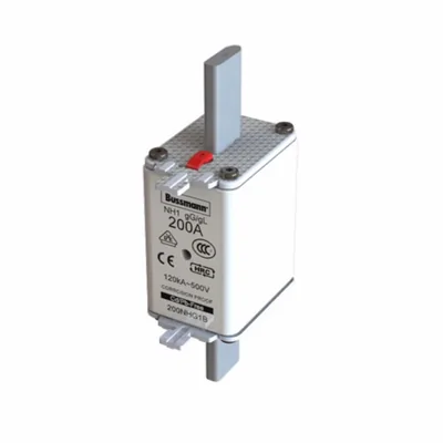 Fusible 200NHG1B NH1 200 A 500 V GL/GG à double indicateur