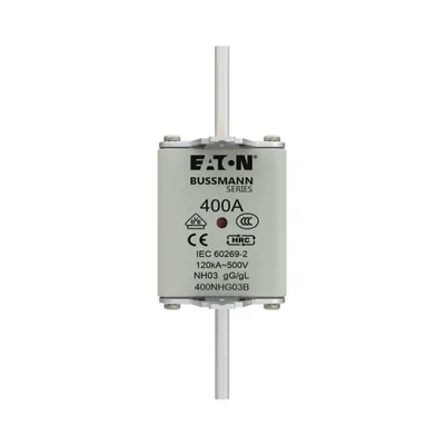 Fusible 400NHG03B NH03 400 A 500 V à double indicateur GL/GG