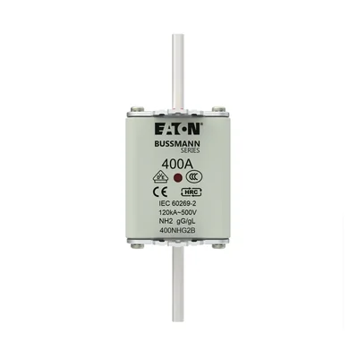 Fusible 400NHG2B NH2 400 A 500 V à double indicateur GL/GG