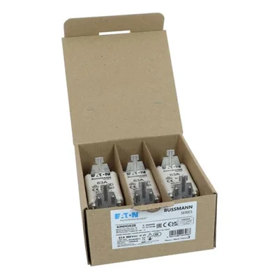 Fusible 63NHG02B NH02 63A 500V GL/GG à double indicateur