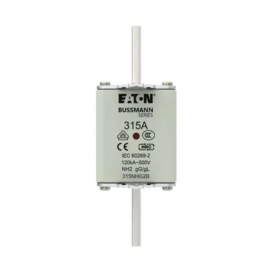 Fusible indicateur double GL/GG 315NHG2B NH2 315A 500V