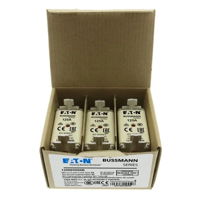 Fusible industrial, clase gG/gL, 125A 500VAC
