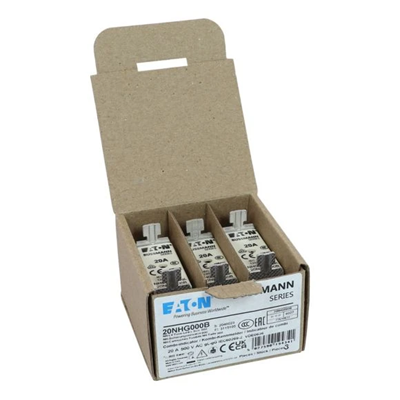 Fusible industrial, clase gG/gL, 20A 500VAC