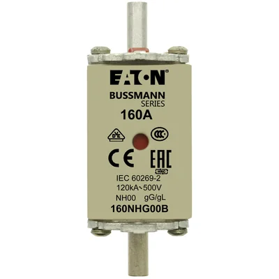 Fusible industriel, classe gG/gL 160A 500VAC