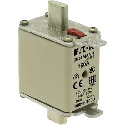 Fusible industriel, classe gG/gL 160A 500VAC
