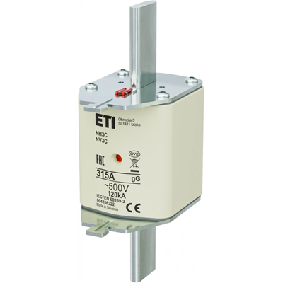 Fusible industriel Wt-3C/gG 315A K 500 - retardé KOMBI
