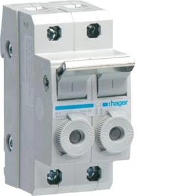 Fusible interruptor seccionador 2P 20A 10x38