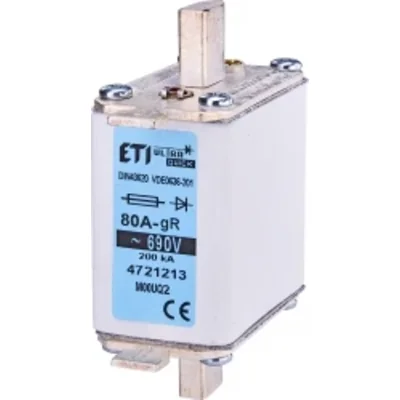 Fusible NH000 UQ2 gR 25A/690V NH - ultra-rapide