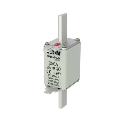 Fusible NH02 250 A 500 V à double indicateur GL/GG