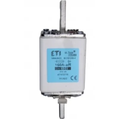 Fusible NH1 UQ02 aR 125A/690V NH - ultra-rapide