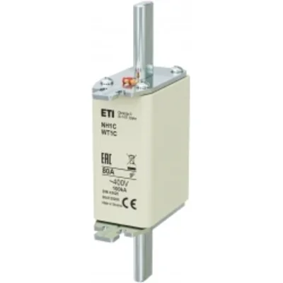 Fusible NH1C gF 80A/400V NH - rapide