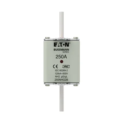 Fusible NH2 250 A 500 V GL/GG à double indicateur