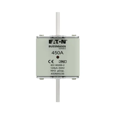 Fusible NH3 450 A 500 V GL/GG à double indicateur