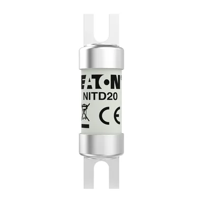 Fusible NITD20 de 20 amperios y 550 V CA, tipo BS88
