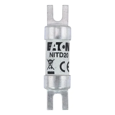 Fusible NITD20 de 20 amperios y 550 V CA, tipo BS88