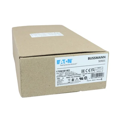 Fusible rápido 170M3818D 350A 690V aR DIN 1 doble indicador
