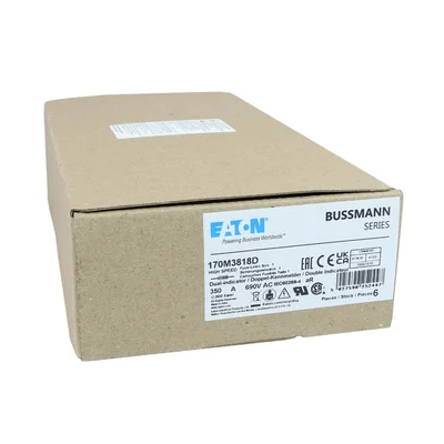 Fusible rápido 170M3818D 350A 690V aR DIN 1 doble indicador