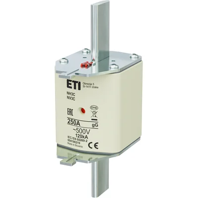 Fusible temporisé industriel KOMBI WT-3C/gG 250A K