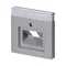 FUTURE Cover per prese UAE, alluminio silver