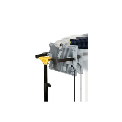 FUTURE STAND schwarz 2 m mit Klickkopfsystem, farbiger Karton