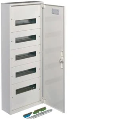 FW 2 Appareillage complet en saillie 5x12 modules + bornes PE/N, classe IP30/I