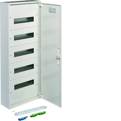 FW 2 Rozdzielnica natynkowa kompletna 5x12 moduów + zaciski PE/N, IP30/I kl.