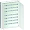 FW Complete switchgear 252M IP30 class II, flush-mounted