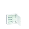 FW MEDIA 36M switchboard with telecommunications field, flush-mounted