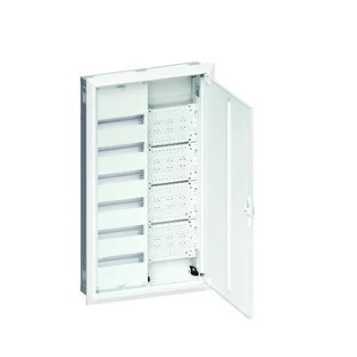 FW MEDIA 72M switchboard with telecommunications field, flush-mounted