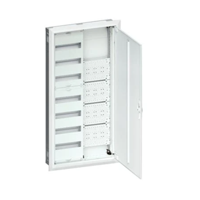 FW MEDIA 84M switchboard with telecommunication panel, flush-mounted