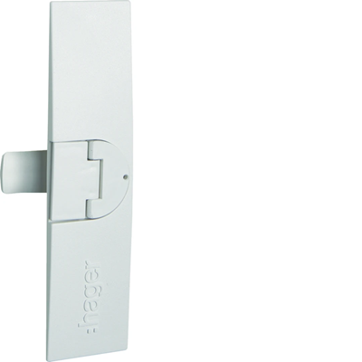 FW-Türplatte mit Griff und Riegel für IP30/43-Gehäuse