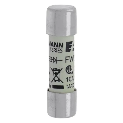 FWC-10A10F Connecteur rapide, 10 A, 600 V CA, 10 x 38 mm, aR, UL