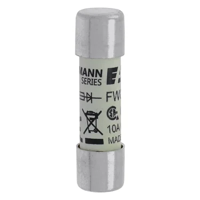 FWC-10A10F Connecteur rapide, 10 A, 600 V CA, 10 x 38 mm, aR, UL