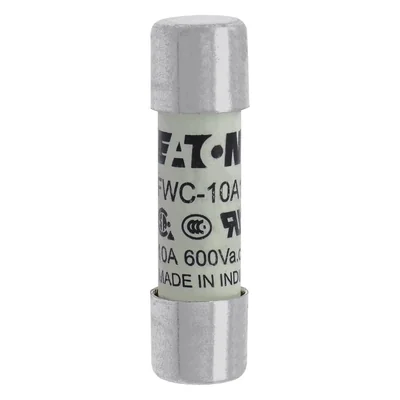 FWC-10A10F Inserto rapido, 10 A, CA 600 V, 10 x 38 mm, aR, UL