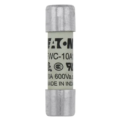 FWC-10A10F Rychlá vložka, 10 A, AC 600 V, 10 x 38 mm, aR, UL