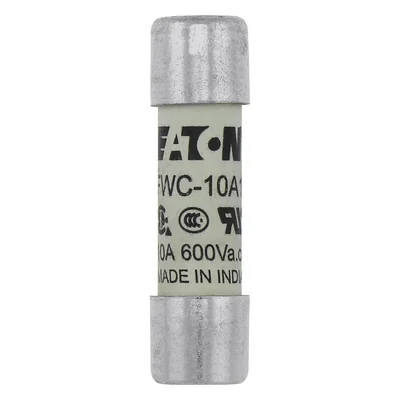 FWC-10A10F Schnellsteckdose, 10 A, 600 V AC, 10 x 38 mm, aR, UL