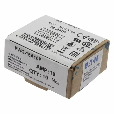 FWC-16A10F 16A 600V AC zylindrisch 10 x 38mm