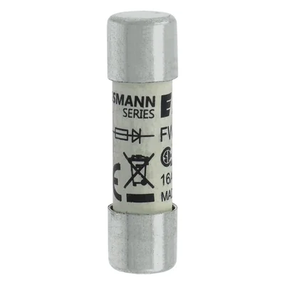 FWC-16A10F 16A 600V CA cilindrico 10 x 38 mm