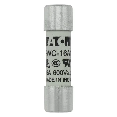 FWC-16A10F 16AMP 600V AC циліндричний 10 X 38 мм