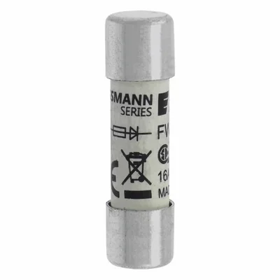 FWC-16A10F 16AMP 600V AC válcový 10 x 38 mm