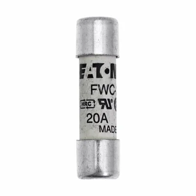 FWC-20A10F Inserto rapido, 20 A, CA 600 V, 10 x 38 mm, aR, UL